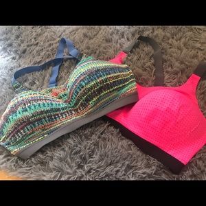 Victoria secrets sports  bras 36DD